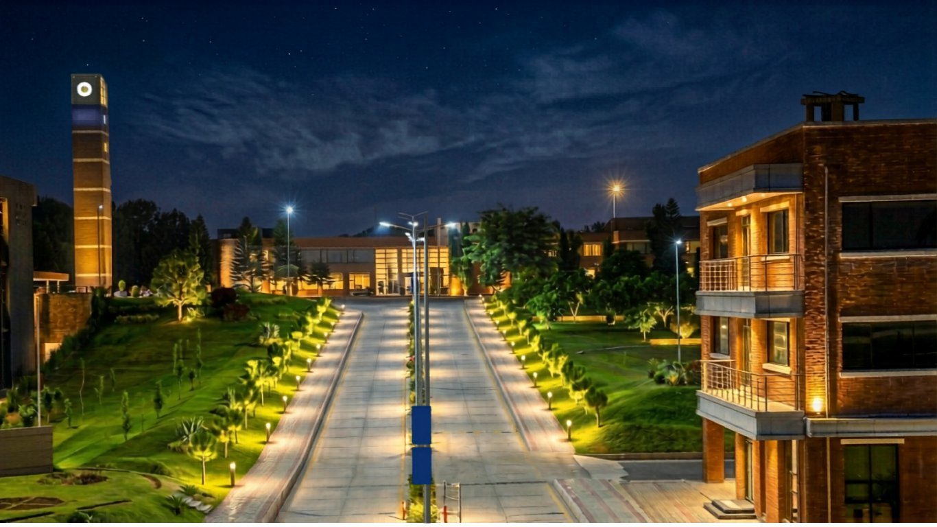 CTTI Campus Road Night View